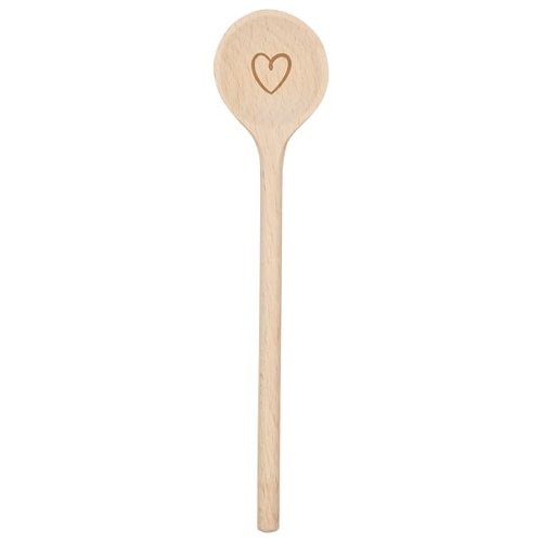 51487_g Cuchara corazón de madera - Imagen 1